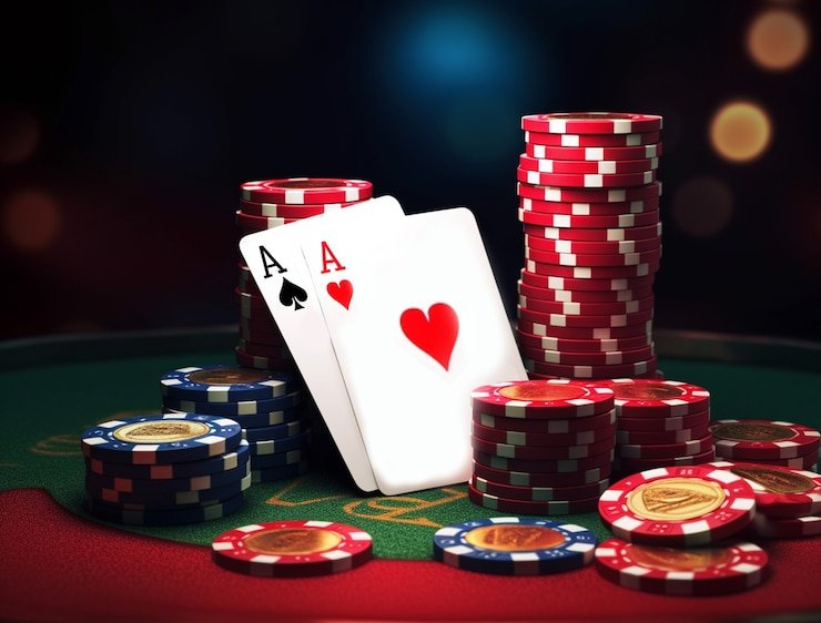 Antarmuka pemilihan taruhan Lightning Dice dengan opsi total kecil dan besar