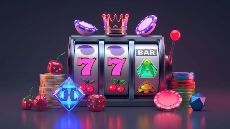 Panel kontrol taruhan Money Train dengan tombol penyesuaian dan tampilan saldo